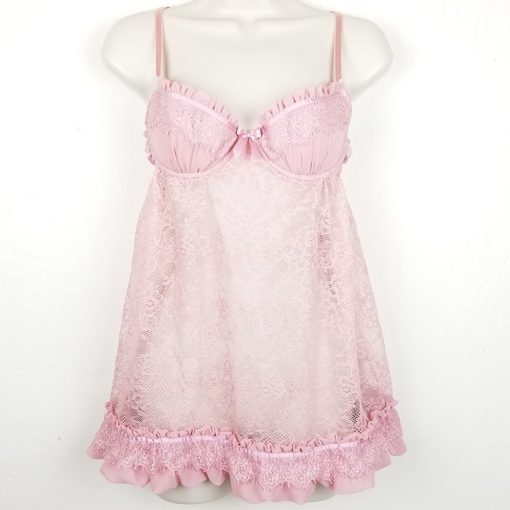 Victoria's Secret Baby Doll Romantic Lace Sz 34B